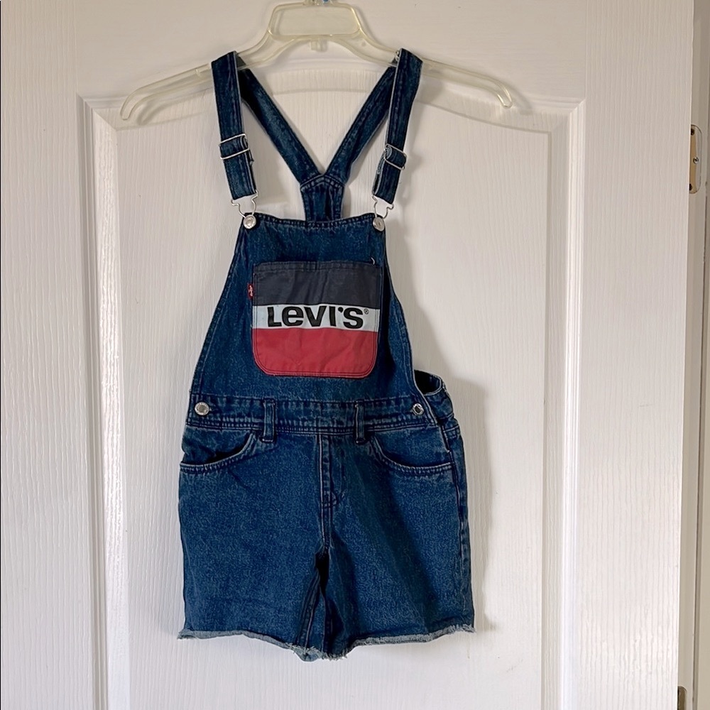 Levi's Kids Blue Denim Overalls